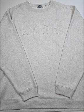Nash Collection Light Gray Sweatshirt Size L